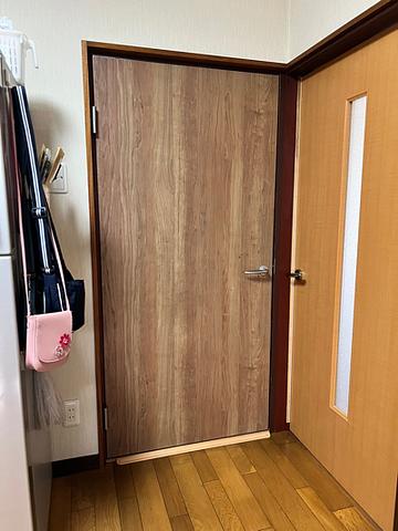 東近江でドア取り替え