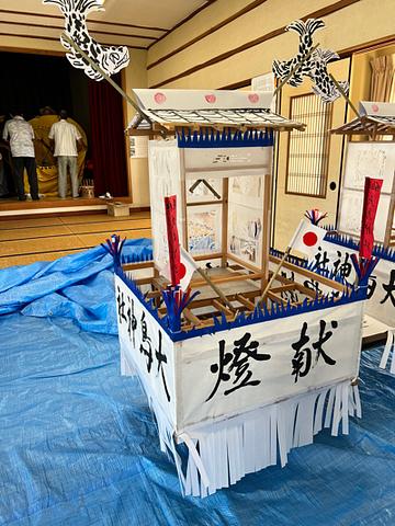 大原祇園祭今日は宵宮です