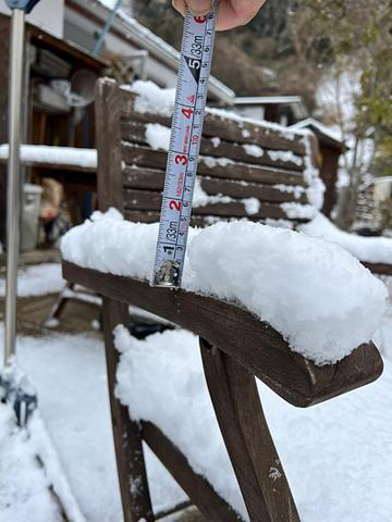 まだまだ降っています