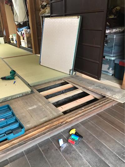 床下もDIYでなおす！