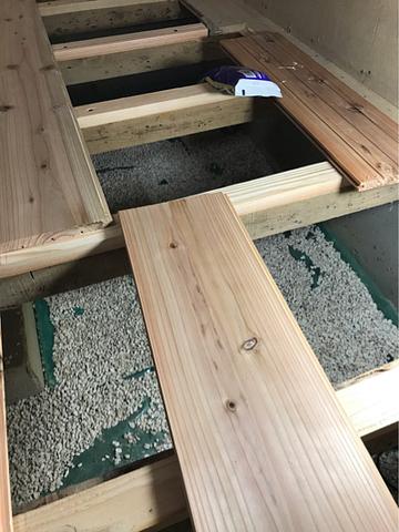 梅雨入り前に湿気対策の工事