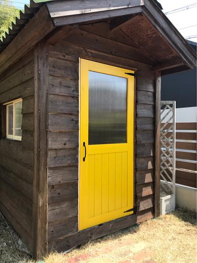 連休はDIYドア取付け