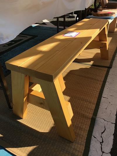 ２ｘ４材でベンチ作り