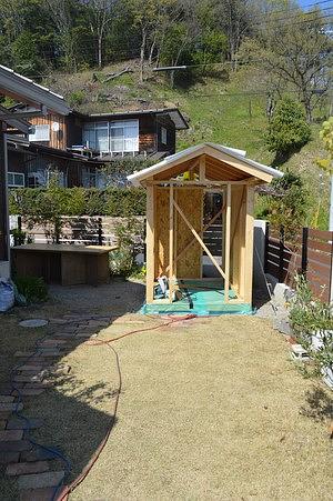 ガーデンシェッド～その４