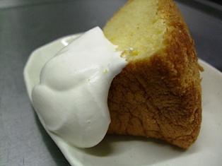 おばあちゃんのシフォンケーキ