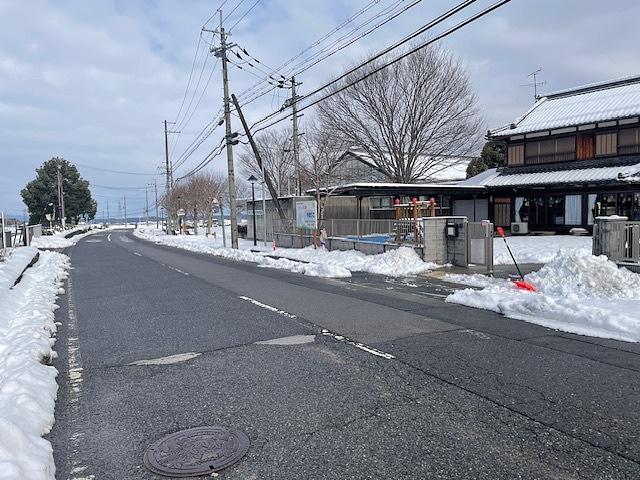今日（21日）の雪