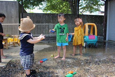 シャワー設置しました！