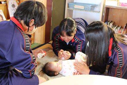 中学生が職場体験に来てくれました
