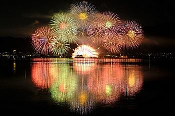 びわ湖ナイトクルーズ花火