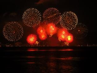 琵琶湖大花火