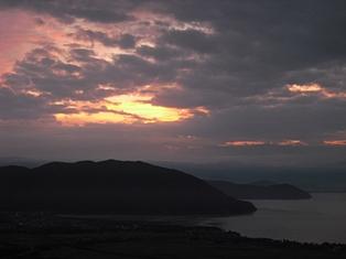 久しぶりの琵琶湖遠望