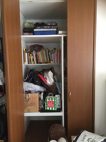 目的をはっきりさせた納戸