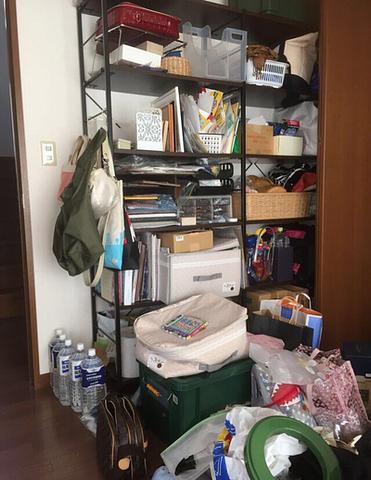 物置きから多目的ラックへ