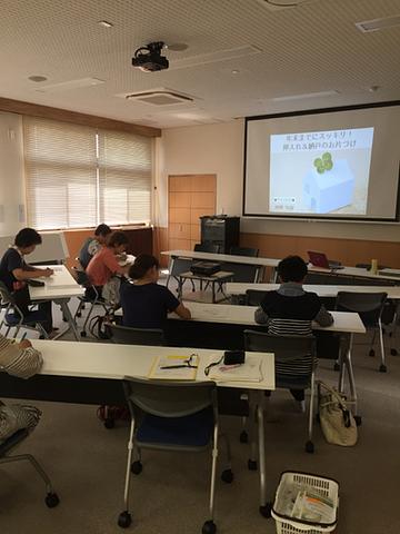 押入れのお片づけ講座でした