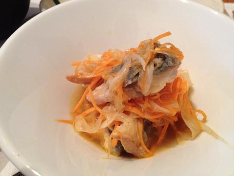 アジの南蛮漬け