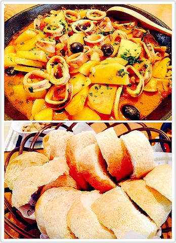 いか&じゃがいものパエリア風