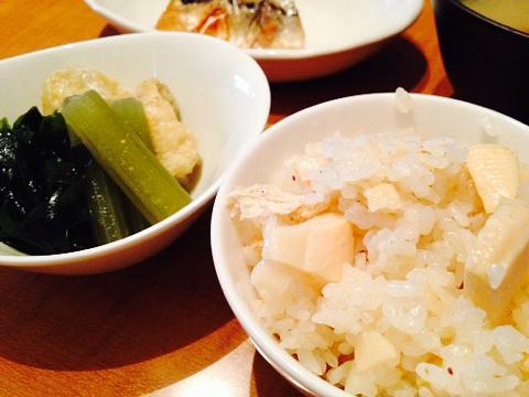 2014初筍ごはん
