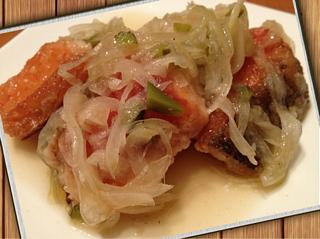 鮭のエスカベッシュ