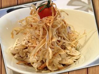 ささみ&パリパリごぼうサラダ