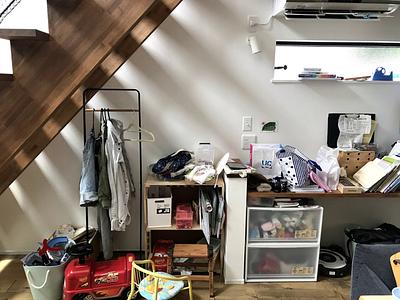 お片づけサポート〜階段下スペース