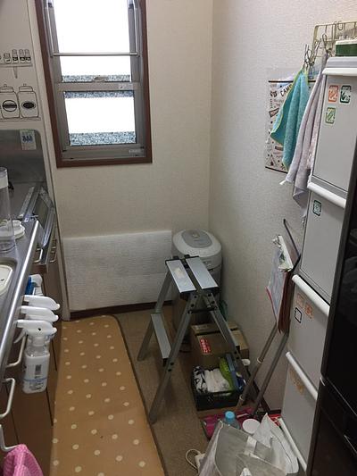 お片づけサポート〜狭いキッチン編