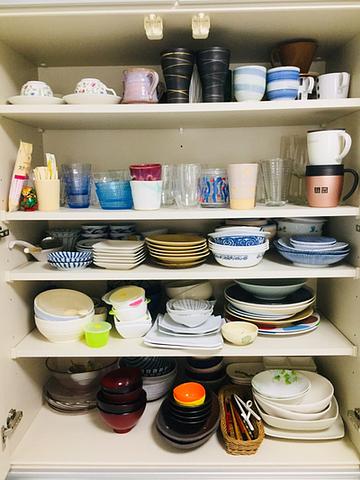 お片づけサポート〜食器棚