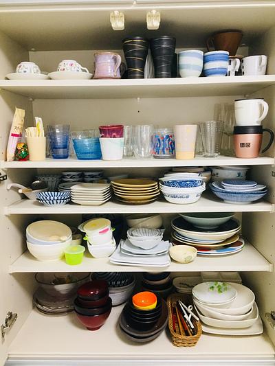 お片づけサポート〜食器棚