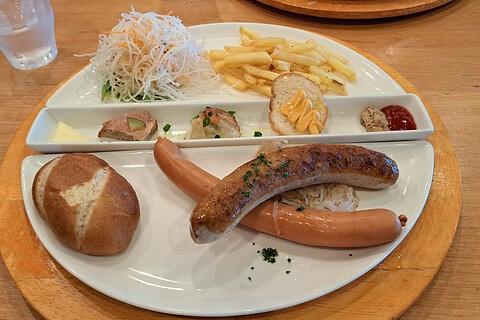 ソーセージプレート