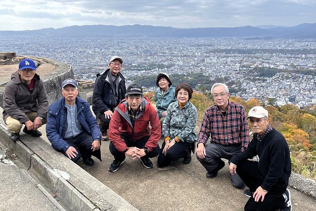 2025年11月28日鍋家記念京都トレイル　大文字山ハイキング