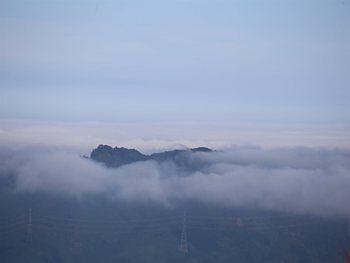 天空の高取城址