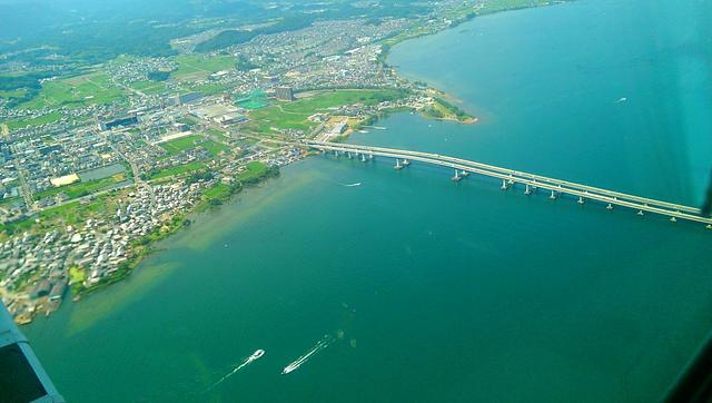 福井まで　滋賀県　琵琶湖経由