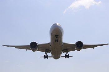 迫力の着陸体制