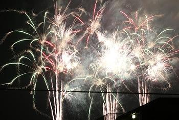 三年ぶりの花火