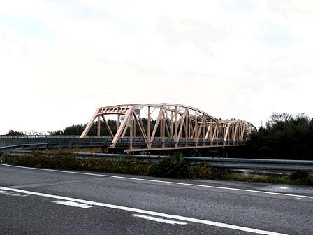 第15回琵琶湖一周(近江今津～安曇川駅）/垂直材のある曲弦ワーレントラス橋梁