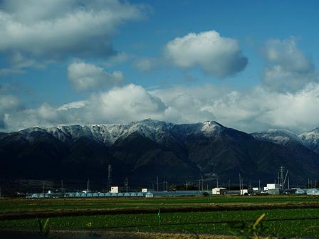 2018年比良山初冠雪