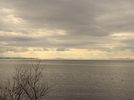 かつて丸子舟が行き交っていた塩津浜