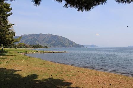 東山縦走後花見の海津大崎