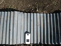 波板の畑モグラ対策（朗報事例）