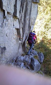 黒部の下の廊下に挑戦