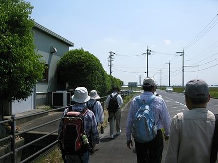 第５回歩いて歩いて琵琶湖一周（鮎家の里～長命寺）