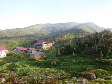 白山から少し離れたところにある別山