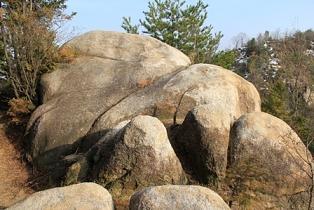 米相場の旗振山/野洲周辺