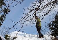 冬季の天狗堂/君ヶ畑