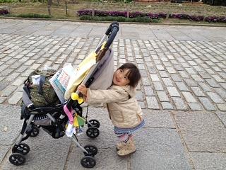 1歳児マジマのおふたりさま：SLスチーム号☆