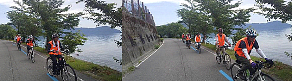 「７０代のビワイチ」達成報告（速報）