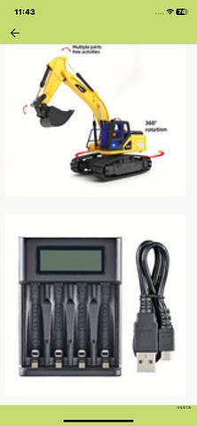 ユンボと充電器買った！