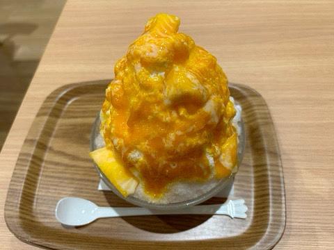 しろくまマンンゴーかき氷