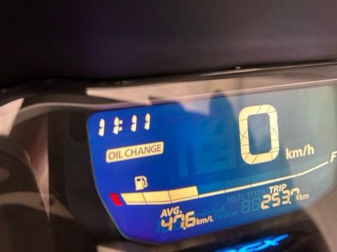 オイル交換したらリセットしてくれ‼️