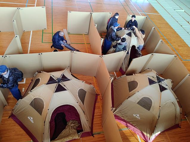 和邇小学校防災キャンプに参加してみた　その１