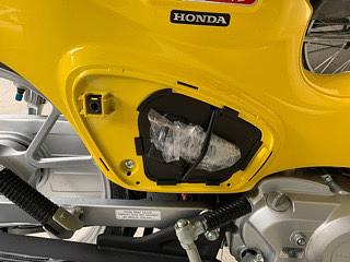 スーパーカブ110の工具在処